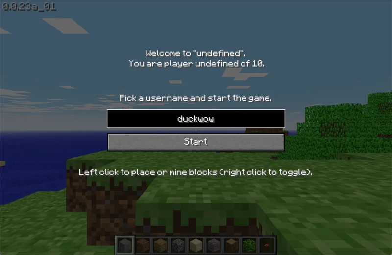 Minecraft网页版