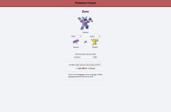 Pokemon Fusion