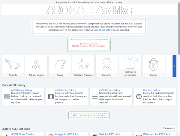 ASCII Art Archive