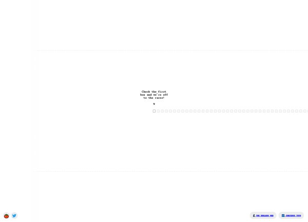 Checkbox Race
