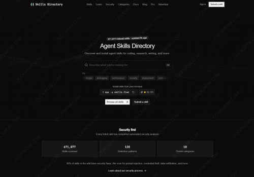 Skills Directory